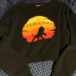 Lion king crop top